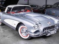Brugt Chevrolet Corvette 400 HK (294 kW) 1958 Sølv Cabriolet