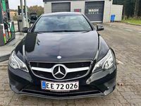 Brugt Mercedes E200 184 HK (135 kW) 2014 Sort Coupe