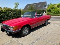 Brugt Mercedes SL450 225 HK (165 kW) 1974 Rød