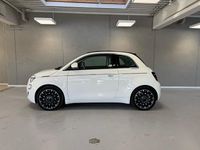 Brugt Fiat 500e La Prima 86 kW (118 HK) 2023 Hvid Cabriolet