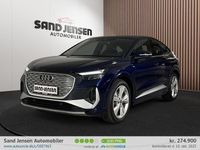 Brugt Audi Q4 Sportback e-tron S-Line 125 kW (170 HK) 2024 Blåmetal SUV