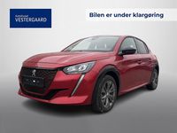 Brugt Peugeot e-208 Allure 100 kW (136 HK) 2023 Rød Hatchback
