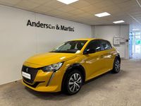 Brugt Peugeot e-208 100 kW (136 HK) 2023 Gul Hatchback