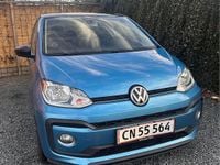 Brugt VW up! 90 HK (66 kW) 2017 Blå Hatchback