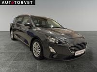 Brugt Ford Focus Titanium 120 HK (88 kW) 2020 Sortmetal Stationcar