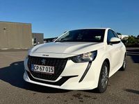 Brugt Peugeot 208 75 HK (55 kW) 2020 Hvid Hatchback
