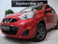 Brugt Nissan Micra Visia 80 HK (58 kW) 2015 Rødmetal