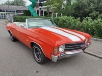 Brugt Chevrolet Chevelle 425 HK (312 kW) 1972 Orange Cabriolet