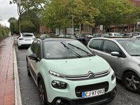 Brugt Citroën C3 PureTech 83 HK (61 kW) 2019 Grøn Hatchback