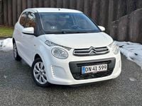 Brugt Citroën C1 82 HK (60 kW) 2016 Hvid Hatchback
