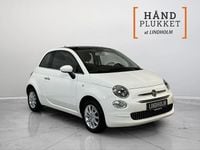 Brugt Fiat 500 Lounge 69 HK (50 kW) 2019 Hvid