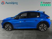 Brugt Peugeot e-208 GT 100 kW (136 HK) 2022 Blå metal Hatchback
