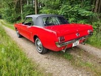 Brugt Ford Mustang 1965 Rød Cabriolet