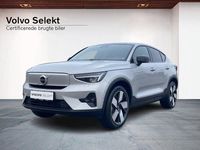 Brugt Volvo C40 Ultimate 300 kW (408 HK) 2023 Sølvmetal SUV