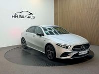 Brugt Mercedes A250 AMG line 218 HK (160 kW) 2020 Sølvmetal Sedan