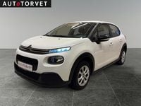 Brugt Citroën C3 PureTech 82 HK (60 kW) 2020 Hvid Hatchback