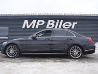 Brugt Mercedes C220 170 HK (125 kW) 2015 Sortmetal Sedan