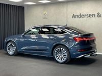 Brugt Audi e-tron S-Line 300 kW (408 HK) 2021 Blå SUV
