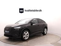 Brugt Audi Q4 Sportback e-tron Comfort 210 kW (286 HK) 2024 Sortmetal SUV