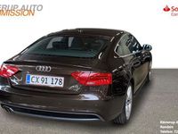 brugt Audi A5 Sportback S-Line 2,0 TDI Multitr. 190HK 5d Trinl. Gear