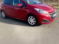 Brugt Peugeot 208 Allure Sky 100 HK (73 kW) 2016 Rød Hatchback