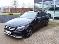 brugt Mercedes C220 d 2,2 AMG Line stc. aut.