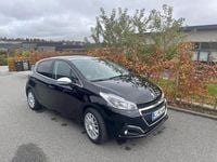 Brugt Peugeot 208 83 HK (61 kW) 2019 Sort Hatchback