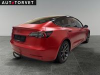 Brugt Tesla Model 3 Standard Range 225 kW (306 HK) 2019 Rødmetal Sedan