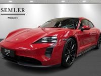 Brugt Porsche Taycan Performance Package 380 kW (517 HK) 2023 Rød Stationcar