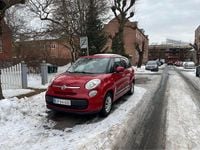 Brugt Fiat 500L Living 105 HK (77 kW) 2014 Rød MPV