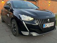 Brugt Peugeot 208 Allure Sky 100 HK (73 kW) 2020 Sort Hatchback