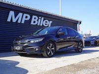 Brugt Honda Civic Executive 182 HK (133 kW) 2018 Sortmetal Sedan