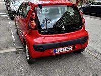 Brugt Peugeot 107 68 HK (50 kW) 2014 Rød Hatchback
