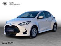 Brugt Toyota Yaris Hybrid H3 116 HK (85 kW) 2021 Pure white Hatchback