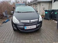 Brugt Opel Corsa 65 HK (47 kW) 2012 Sort Hatchback