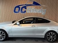 Brugt Mercedes C220 170 HK (125 kW) 2012 Sølvmetal Coupe