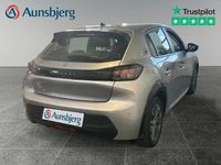Brugt Peugeot e-208 Active 100 kW (136 HK) 2022 Sølv metal Hatchback