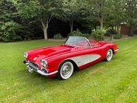 Brugt Chevrolet Corvette C1 283 HK (208 kW) 1958 Rød Cabriolet