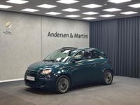 Brugt Fiat 500e Icon 86 kW (118 HK) 2023 Grøn Cabriolet