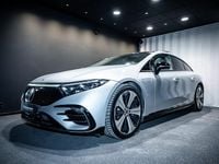 Brugt Mercedes EQS580 AMG line 384 kW (523 HK) 2022 Farve: gråmetal