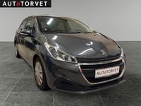 Brugt Peugeot 208 100 HK (73 kW) 2016 Koksmetal Hatchback