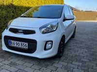 Brugt Kia Picanto Plus 66 HK (48 kW) 2016 Hvid Hatchback