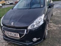 Brugt Peugeot 208 82 HK (60 kW) 2015 Sort Hatchback