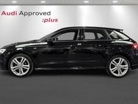 Brugt Audi A3 Sportback Sport 150 HK (110 kW) 2019 Sort Hatchback