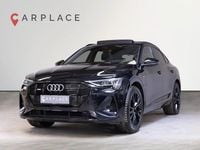 Brugt Audi e-tron S-Line 300 kW (408 HK) 2020 Sortmetal SUV