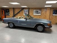 Brugt Mercedes SL450 1977 Lysblåmetal Cabriolet