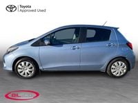 Brugt Toyota Yaris Style 100 HK (73 kW) 2016 Lysblåmetal Hatchback