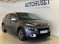 Brugt Citroën C3 PureTech 110 HK (80 kW) 2019 Gråmetal Hatchback