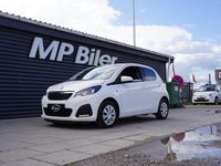 Brugt Peugeot 108 Active 72 HK (52 kW) 2020 Hvid Hatchback
