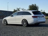 Brugt Mercedes E220 AMG line 194 HK (142 kW) 2017 Hvid Stationcar